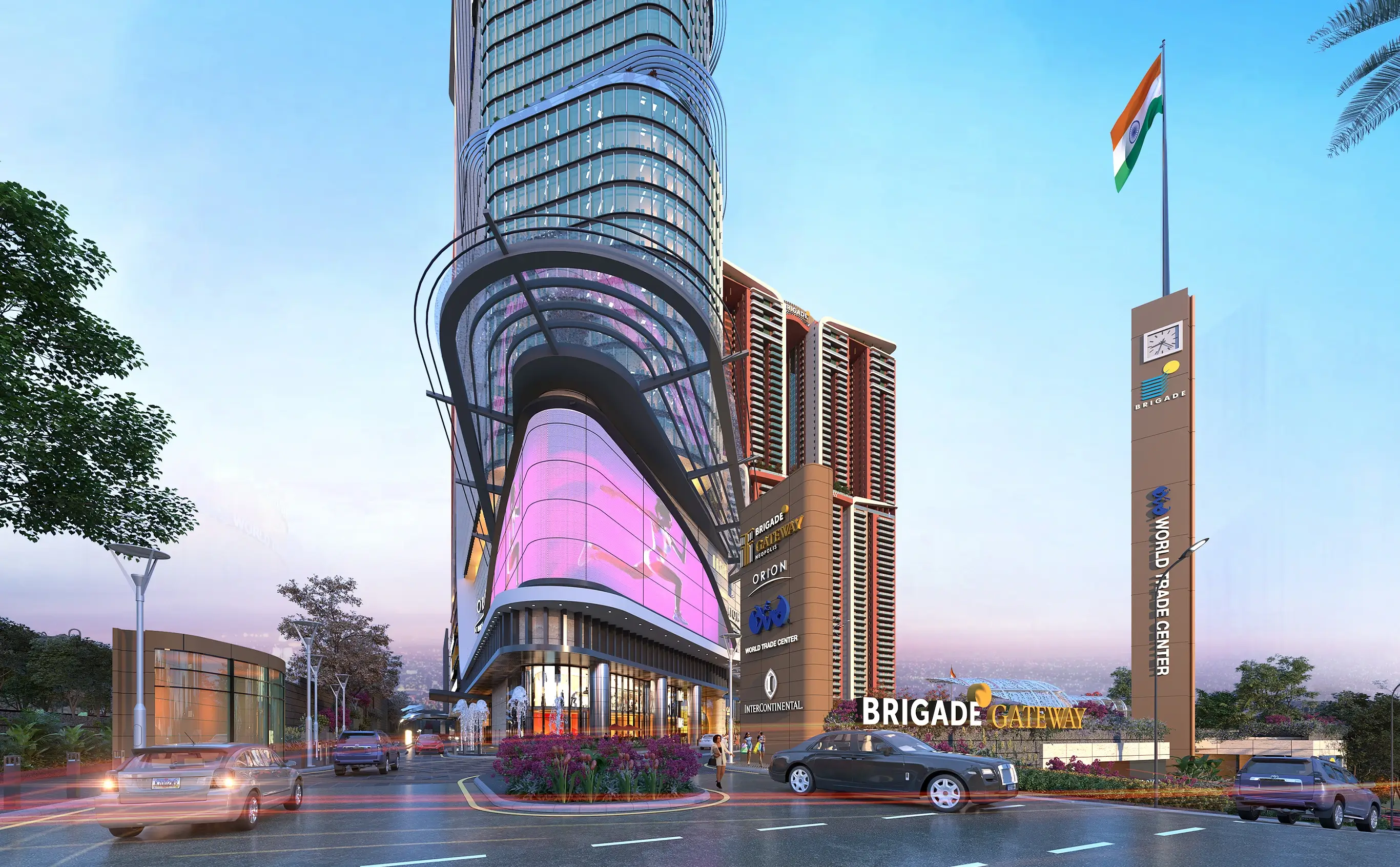 Brigade Gateway Neopolis Architecture