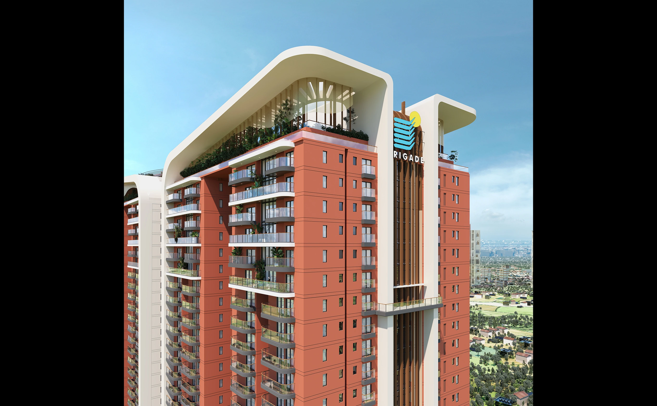 Brigade Gateway Aerial View